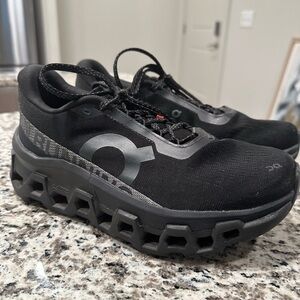 On Cloud  Black Women’s Running Shoes CloudMonster 

Athletic Shoes